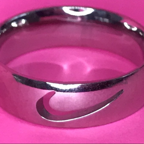 Pink nike ring
